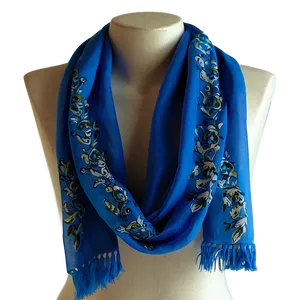 Blue Scarf Png 05252024 PNG image