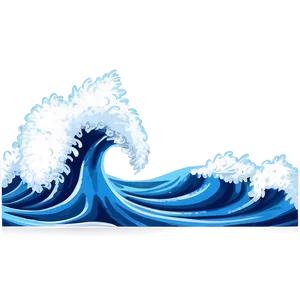 Blue Sea Wave Png Mhw PNG image