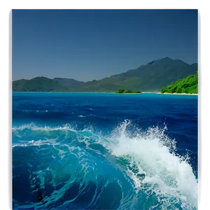 Blue Sea Wave Png Ndd13 PNG image