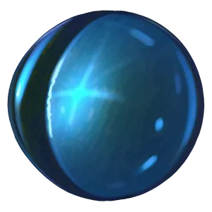 Blue Shiny Sphere PNG Aya63 PNG