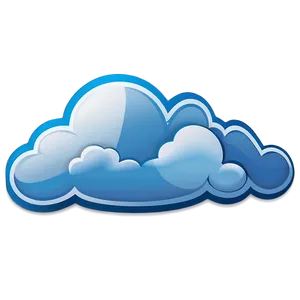 Blue Sky Cloud Emoji PNG Fyh26 PNG