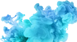 Blue Smoke Abstract PNG image