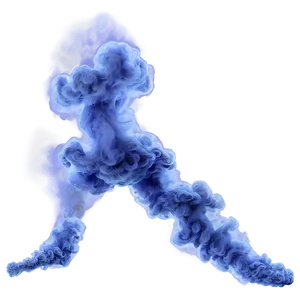 Blue Smoke Aura PNG Avl22 PNG