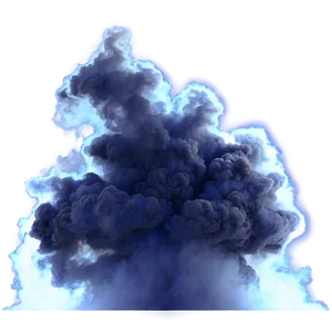 Blue Smoke Aura PNG Vud72 PNG