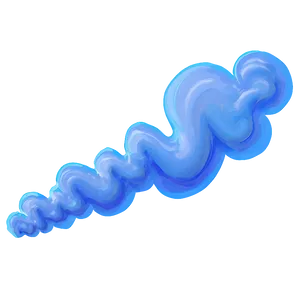 Blue Smoke Dream PNG Gqi PNG