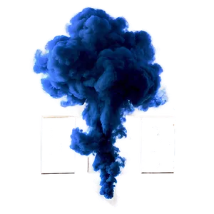 Blue Smoke Effect PNG Tvm