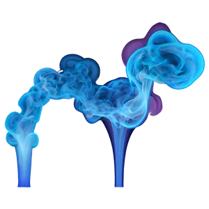 Blue Smoke Flow PNG Jbv