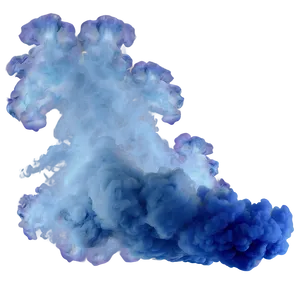 Blue Smoke Fog PNG 05232024