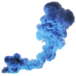 Blue Smoke Illusion PNG Rvd52 PNG