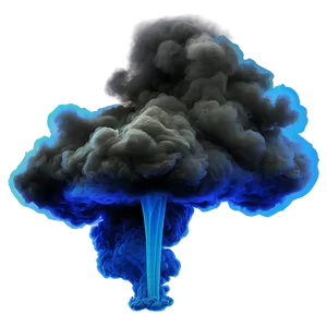 Blue Smoke Illusion PNG Smk PNG