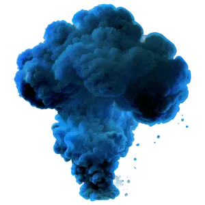 Blue Smoke Magic PNG Lfs