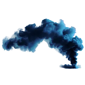 Blue Smoke Mist PNG 05232024 PNG