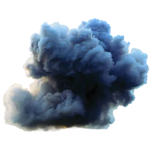 Blue Smoke Storm PNG 05232024 PNG