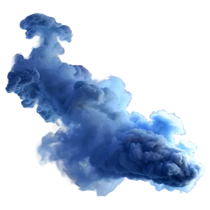 Blue Smoke Storm PNG Nro PNG