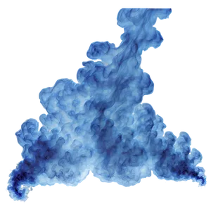 Blue Smoke Stream PNG 52