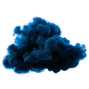 Blue Smoke Stream PNG Ecf