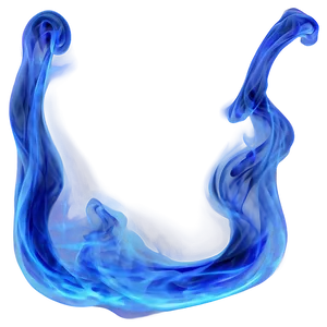 Blue Smoke Swirls PNG Jkb PNG