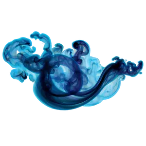 Blue Smoke Transparent PNG Kfm