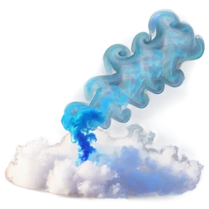 Blue Smoke Transparent PNG Ukd97
