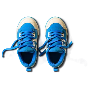 Blue Sneakers PNG 44