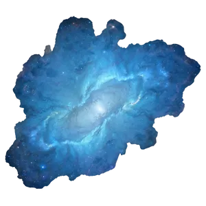 Blue Space Nebula Png 05062024 PNG image