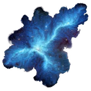 Blue Space Nebula Png Lqs PNG image