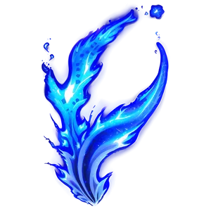 Blue Sparkle Fire Png 06262024 PNG image