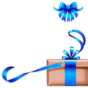 Blue Sparkle Gift Png Wgs79 PNG image