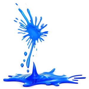 Blue Sparkle Splash PNG Yax33 PNG
