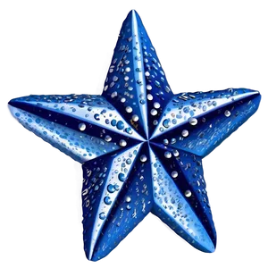Blue Sparkle Star PNG Dub57 PNG