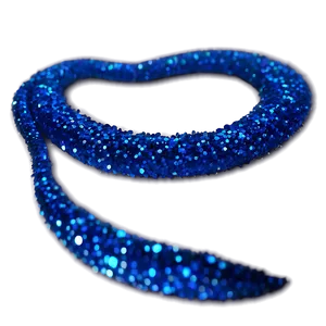 Blue Sparkle Swirl PNG Fxs57
