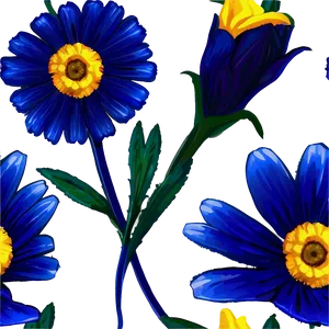 Blue Spring Flower PNG 28