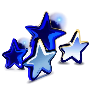 Blue Stars Clipart PNG Xfg