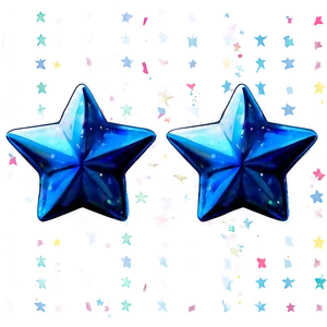 Blue Stars Design Png 91 PNG image