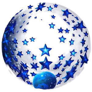 Blue Stars Galaxy Png 06252024 PNG image