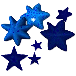 Blue Stars Galaxy PNG 06252024