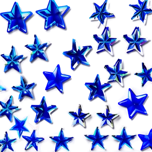 Blue Stars Graphic PNG 92 PNG