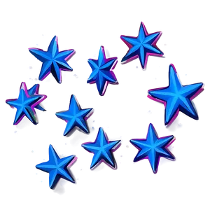 Blue Stars Night Sky PNG Har68 PNG