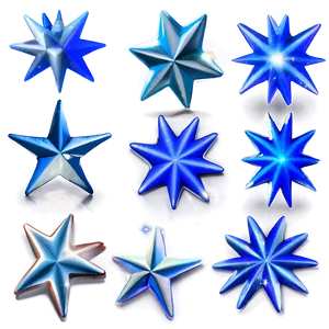 Blue Stars Overlay PNG Ihj79 PNG