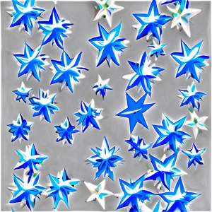 Blue Stars Pattern PNG Isy90 PNG