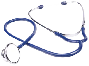 Blue Stethoscope Isolatedon Background PNG image