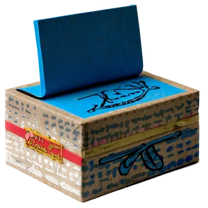 Blue Sticky Note Png 05042024 PNG image
