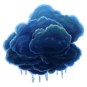 Blue Storm Clouds PNG Shr96 PNG