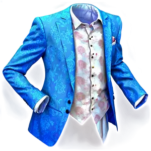 Blue Suit PNG 05242024