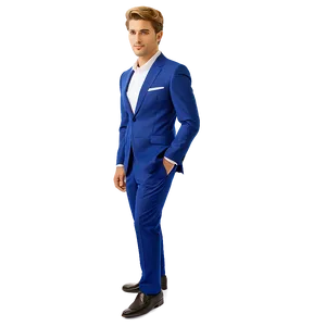 Blue Suit PNG Fit31