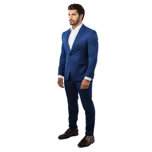 Blue Suit PNG Qho86