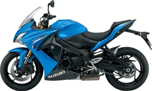 Blue Suzuki G S X R Sportbike PNG image