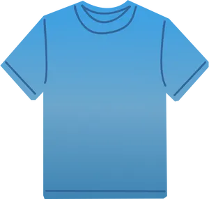 Blue T Shirt Graphic PNG image