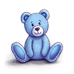 Blue Teddy Bear Png 91 PNG image