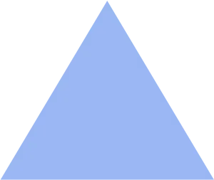 Blue Triangle Graphic